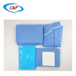 China Nonwoven Lithotomy Disposable Surgical Pack Incise Drape With Individual Packaging factory