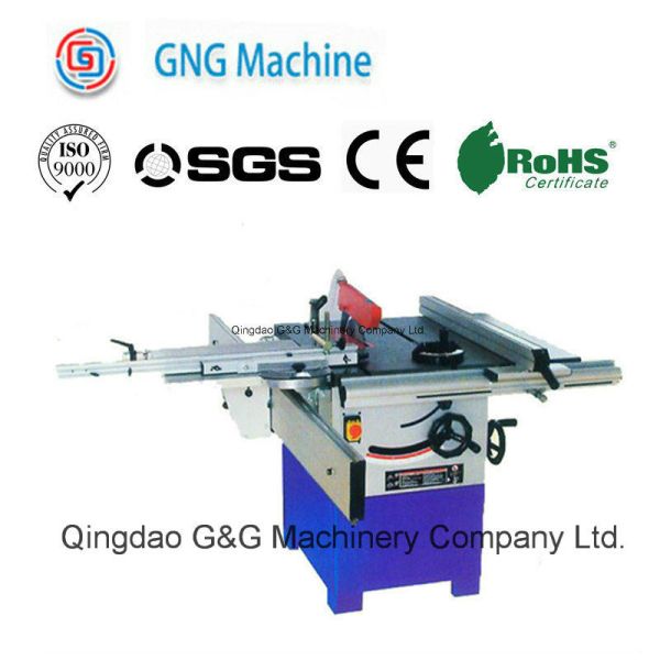 China Adjustable Speed Wood Pressing Machine 30mm Sliding Table Panel Saw factory