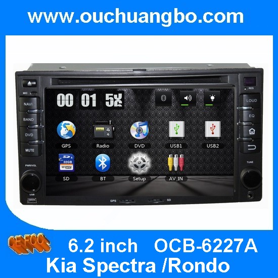 Ouchuangbo Car DVD GPS Navi Radio Player for Kia Cerato 2003-2008 Stereo Multimedia USB/SD RDS OCB-6227A