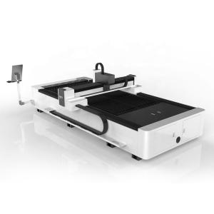 China 1500w Cnc Fiber Laser Cutting Machine With Special Water Chiller Precise Cutting Head factory