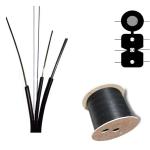 Indoor Outdoor FTTH Fiber Optic Cable 1650nm Soft Easy To Deploy