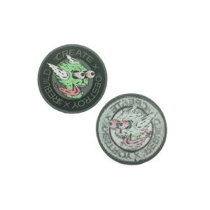 Merrowed Border Personalised Embroidered Patches DIY Apparel Accessories