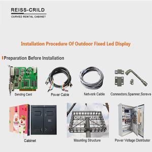 China 5000nits P6.25 Outdoor Advertising LED Display SMD3535 factory