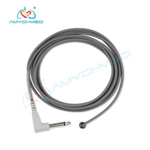 China Esophageal / Rectal Medical Temperature Probe Φ6.3 Mono Plug Connector factory