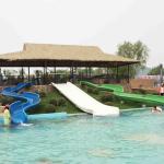 Commercial Fiberglass Kids' Water Slides Water Park Equipment For Swimming Pool