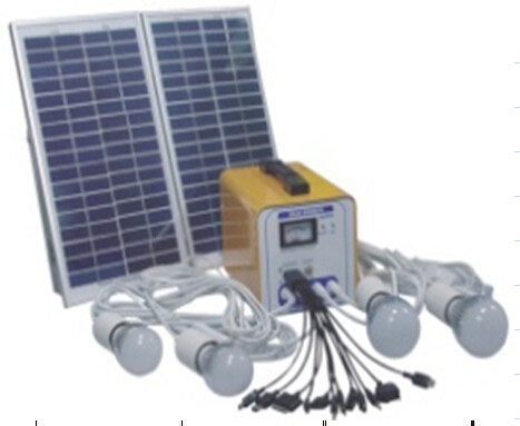 China Portable Solar home system 10W with LED lighting USB charging, OEM/ODM factory price factory