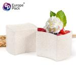 Alibaba hot sale biodegradable material special shape 66ml dessert cereal cup
