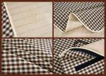 Water Repellent Plaid Picnic Mat Collapsible For Camping / Hiking