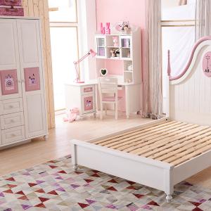 China Concise Pink Girl Princess Children bed factory