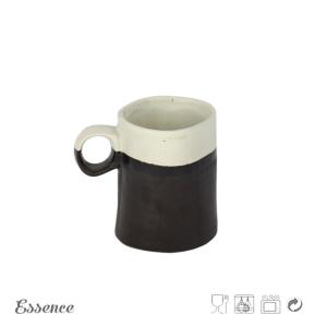 China Japan Style Custom Stoneware Mugs / Coffee Cups 10 OZ Freedom Shape Eco Friendly factory