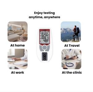 China Monitoring Uric Acid Levels Uric Acid Tester With Lysun RFM-101 Portable Meter factory