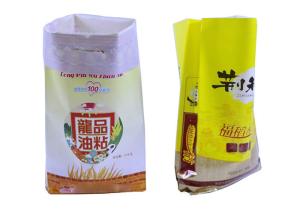China Breathable Animal Feed Packaging Bags / Sacks , Poly Woven Bags Non toxic factory