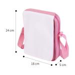 Personalized Small Size Sublimation shoulder Bag Crossbody Messenger Bag DIY