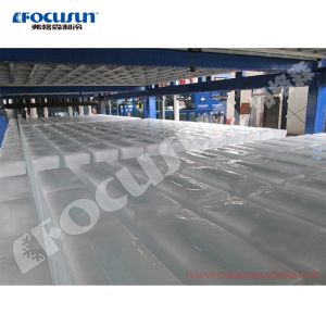 10ton Ice Storage Capacity Mobile Containerized Block Ice Maker Machine for