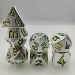 Moistureproof Hand Polished For Hammer And Yahtzee Wear Resistant Tiny D20 Dice