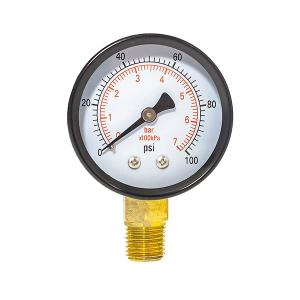 China Stainless Steel 1.5'' 100 Psi General Liquid Pressure Gauge 1/8 BSP factory