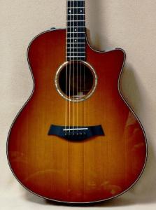 China Custom cutaway 516ce acoustic guitar honeyburst factory