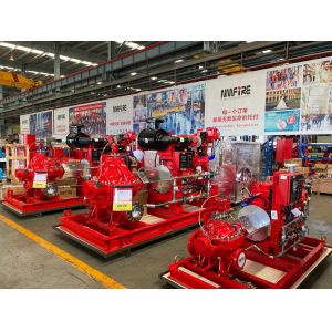 1250GPM 100M UL FM Split Case Fire Pump With Tornatech Controller