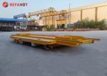 Customized Aluminium Plant Electrical DC Motor Rail Transfer Cart
