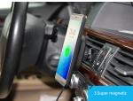 WIRELESS CAR CHARGER Magnetic QI car mount wireless charger for SAMSUNG iPhone