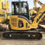 1896 Working Hours Original Hydraulic Pump 5 Ton Mini Used Excavator Komatsu