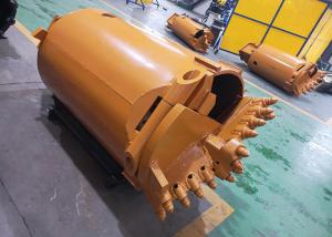 China Customized Clay Drilling , Double Bottom Double Open Drilling Bucket factory