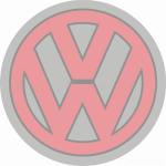 customized light up el logo// el sticker/ el badge