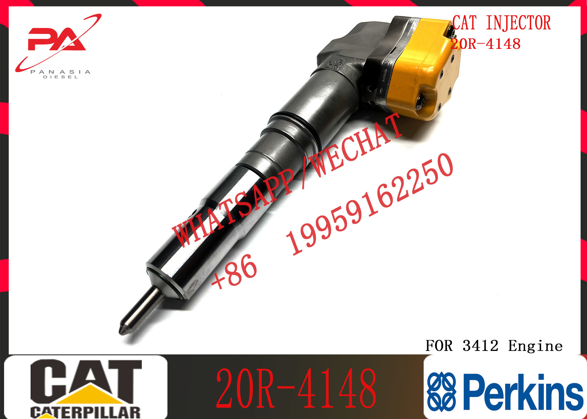 Fuel Injector 153-5938 20R-4148 20R-0758 10R-1267 10R-1266 174-7527 20R-0760 173-9272 232-1173