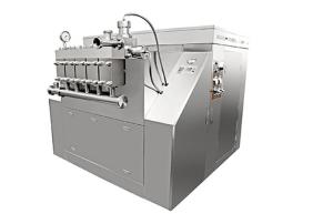 China The milk of high pressure homogenizer factory