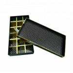 Elegant Luxury Cardboard Chocolate Boxes Paper Gift Packaging With Lid