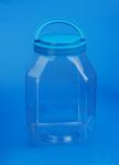 5000ml top grade canned food plastic pet peanut butter jars with screw lid