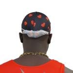 Wholesale Designer Fashion Custom Logo Silk Polyester Durag Supplier Wholesale