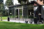 Powder Coated Smooth Finished Aluminum Sunroom Glass House For Winter Garden