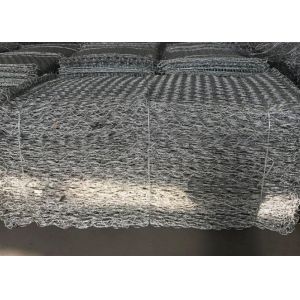 Hot Dipped Galvanized Gabion Mesh For Erosion Control 2m X 1m X 1m