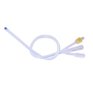 China Medical Fr16-Fr24 3 Way All Silicone Foley Catheter 400mm Length factory