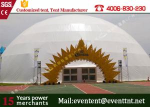 China Outdoor large Geodesic dome white marquee circus tent event tent camping family tent for sale factory