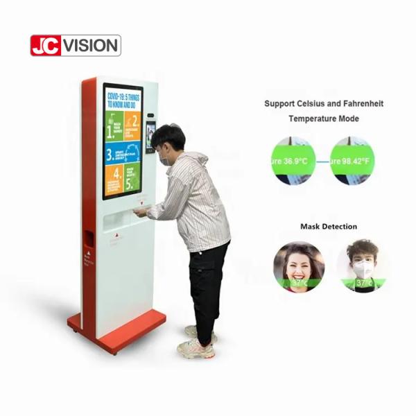 Automatic Dispenser Self Service Kiosk Machine For 1000ml Drip Gel Spray
