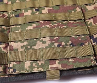 Comfortable Black Adjustable Nylon Military Tactical Bulletproof Vest With