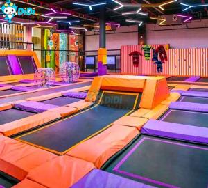 China Indoor Playground Small Size Macaron Style Colorful Toddler Soft Play For Children factory
