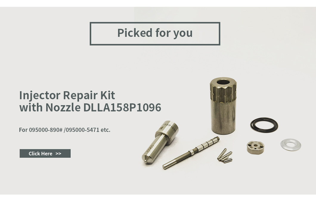 DLLA158P1096 DENSO Common Rail Nozzle For Injectors 095000-890#/547#/066#/064# 8-98151837-1