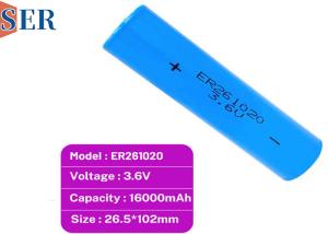 China 17000mAh 3.6V Li SOCL2 Battery ER261020 ER341245 ER321270 For Electronic Devices factory