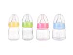150ml / 260ml Silicone Baby Milk Bottle Anti Colic Valve Customized Color