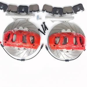 China 8 Pots BM8 Brake Caliper With 410*36mm Drilled Slotted Disc Fit For Infiniti G37X factory
