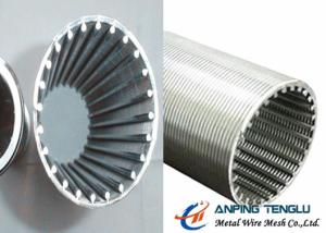 China stainless steel 302,304,304L,316,316L/Water Well Screen/cylindrical wire mesh screen filter factory