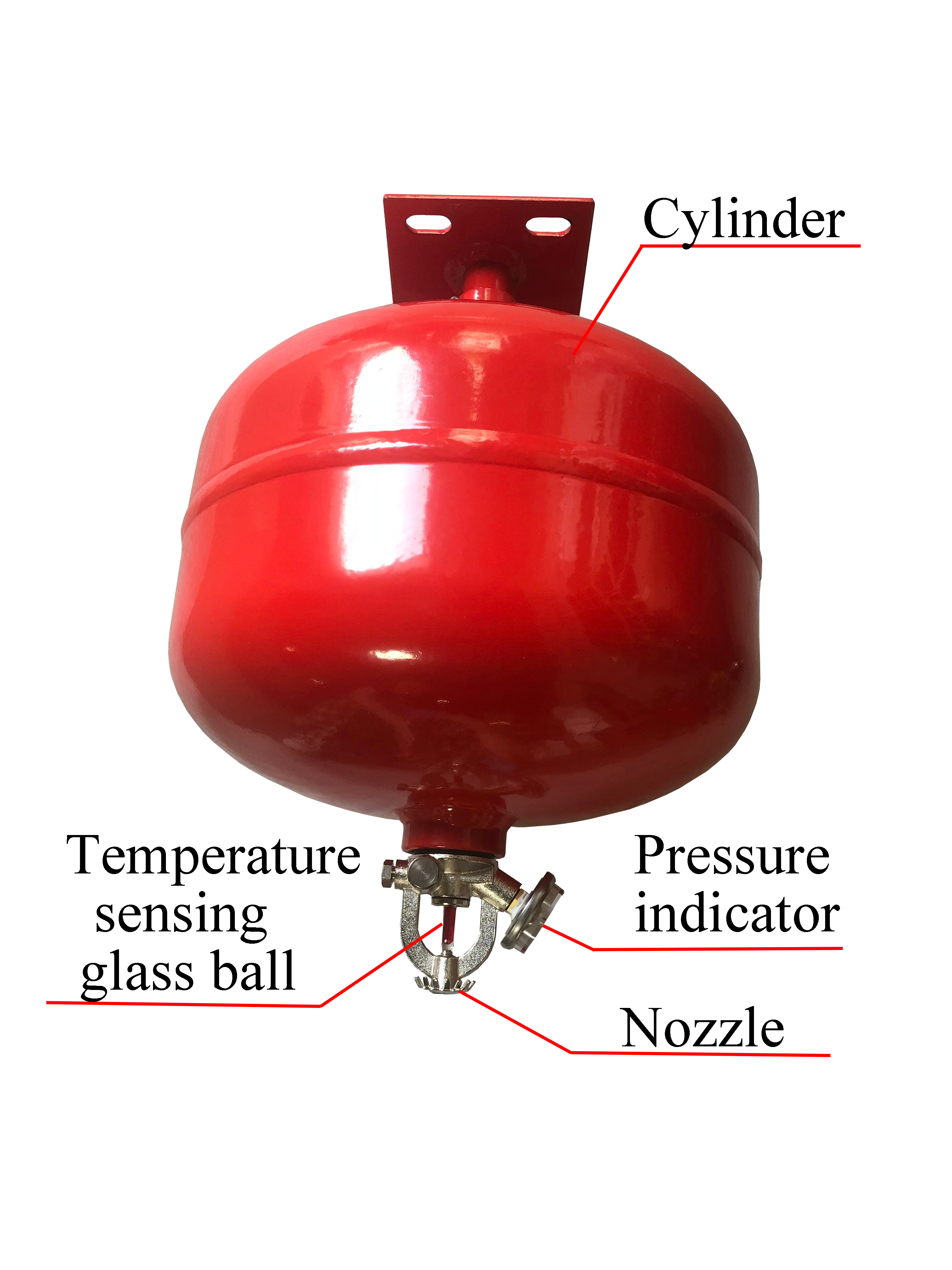 Hfc227ea Hanging Fire Fighting Equipment 8Ltr 10Ltr 16Ltr 20Ltr 30Ltr Tank