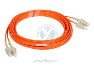 China Multi Mode SC/UPC Duplex Fiber Optic Patch Cord factory