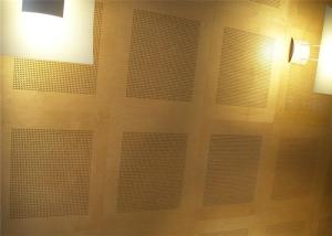 China 600mm Width 12mm Wooden Pegboard Sheets For Wall Decoration factory