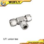 High Pressure 316 Stainless Steel Tube Fittings 3000PSI Water Oil Gas Applicatio