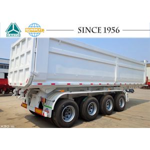 4 Axle Dump Trailers Exported To Congo