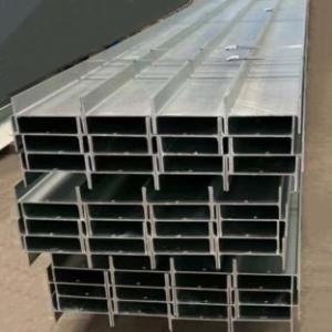 China 27 Foot 8 Inch Galvanized I Beam 120 X 100 Hot Dip Hot Roll European Carbon Steel Beam factory